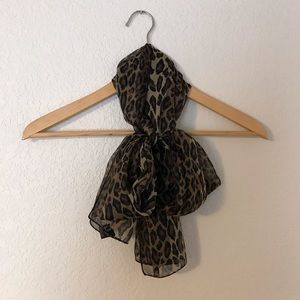 Animal Print Scarf